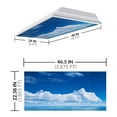 thumbnail image 4 of Octo Lights - Fluorescent Light Covers - 2x4 Flexible Ceiling Light Filters - For Classrooms and Offices - Cloud 017, 4 of 8