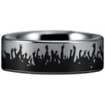 thumbnail image 2 of Party People Tungsten Carbide Ring, 2 of 6
