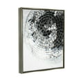 thumbnail image 3 of Stupell Industries Fading Disco Ball Monochrome Photography Photograph Luster Gray Floating Framed Canvas Print Wall Art, Design by Ziwei Li, 3 of 6