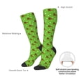 thumbnail image 4 of Naloa dogs on a green background Knee Socks, High Socks Long Stretchy Sock Women Knee High Stocking, Long Socks for Women, 4 of 6