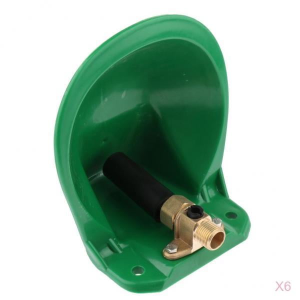 ático 6x Con Válvula De Latón Para Suministros De Ganado Porcino Sunnimix Bebedero Automático Oveja