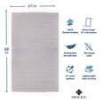 thumbnail image 3 of Striped Beach Towels | 100% Turkish Cotton | Soft & Quick Dry-Gray, 3 of 8