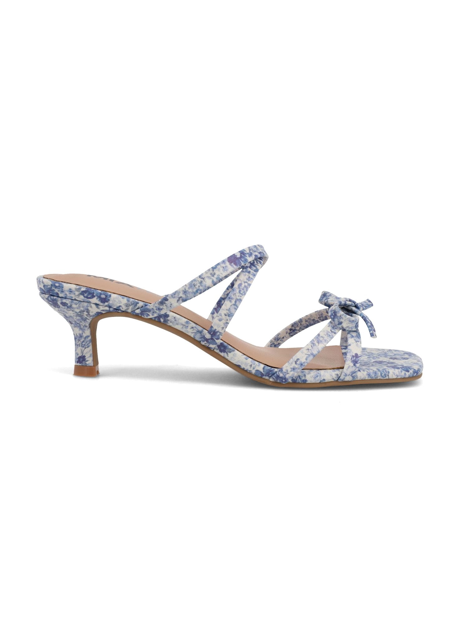 Mia Too Women's Strappy Kitten Heel Sandal