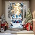 thumbnail image 4 of YANHAIGONG Christmas Door Covers for Front Door,Christmas Door Covers Decorative,Merry Christmas Decorations Door Cover,35 X 71" Christmas Snowman Door Cover,Christmas Day Door and Wall Decoration, 4 of 7