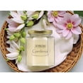 thumbnail image 2 of Just Makes Scents Gardenia 8oz Scented Jar Candle with 40 h Burn Time, Soy Wax and Cotton Wicks, 2 of 6