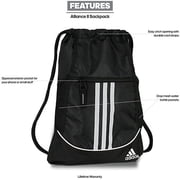 adidas Alliance II Sackpack, Black, One Size