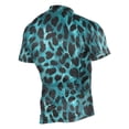 thumbnail image 2 of joogoo Green Leopard Men's Cycling Jerseys Mountain Bike Short Sleeve Tops S, 2 of 7
