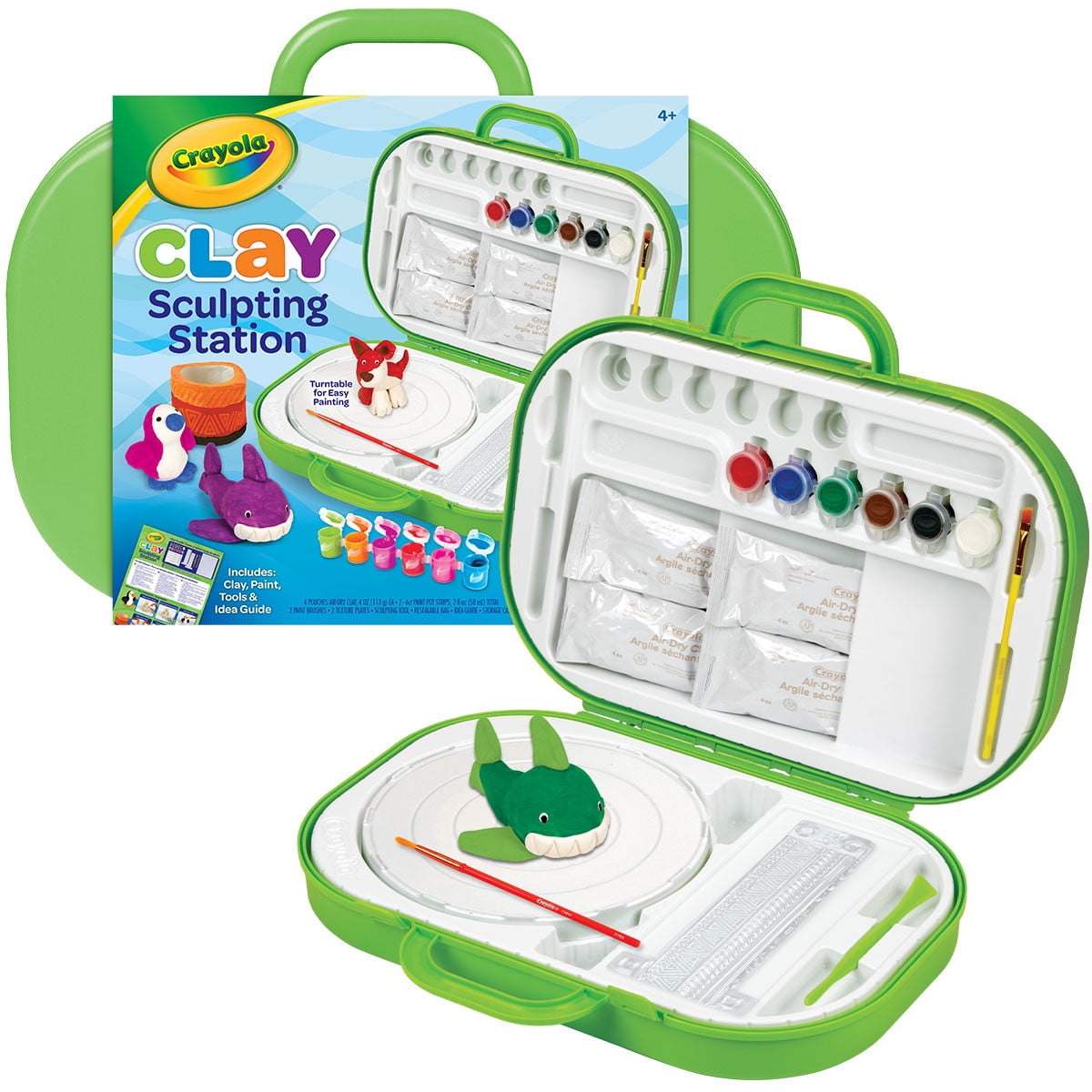 Crayola Clay Sculpting Station, Art Set, Creative Toys, Gift for Kids, Unisex Child Ages 6+