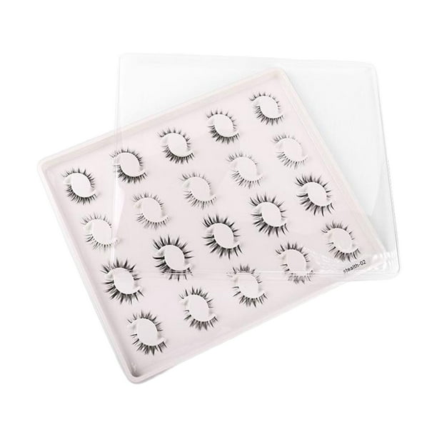 Pestañas individuales fáciles de desmontar. Pestañas postizas profesionales. Cómodas. Estilo B