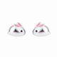 thumbnail image 2 of Pendientes pequeños y delicados de moda para mujer, pendientes mini con animales bonitos, pendientes de conejo, 2 of 6