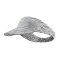 thumbnail image 1 of Visera para mujer, gorra con visera ancha y banda para la cabeza, 1 of 2