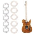 thumbnail image 3 of Anti-Deformation Electric Guitar Nuts, Easy To Install Electric Guitar Accessory, For Bass Electric Guitars ANGGREK Electric Guitar Nuts Washers, 3 of 8