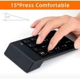 thumbnail image 2 of Teclado numérico inalámbrico, teclado numérico, teclado USB de 10 teclas, teclado numérico de contabilidad financiera para ordenador portátil, portátil, PC, escritorio, 2 of 5