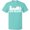 Scuba Blue, variant on Inktastic New Orleans Skyline Grunge T-Shirt