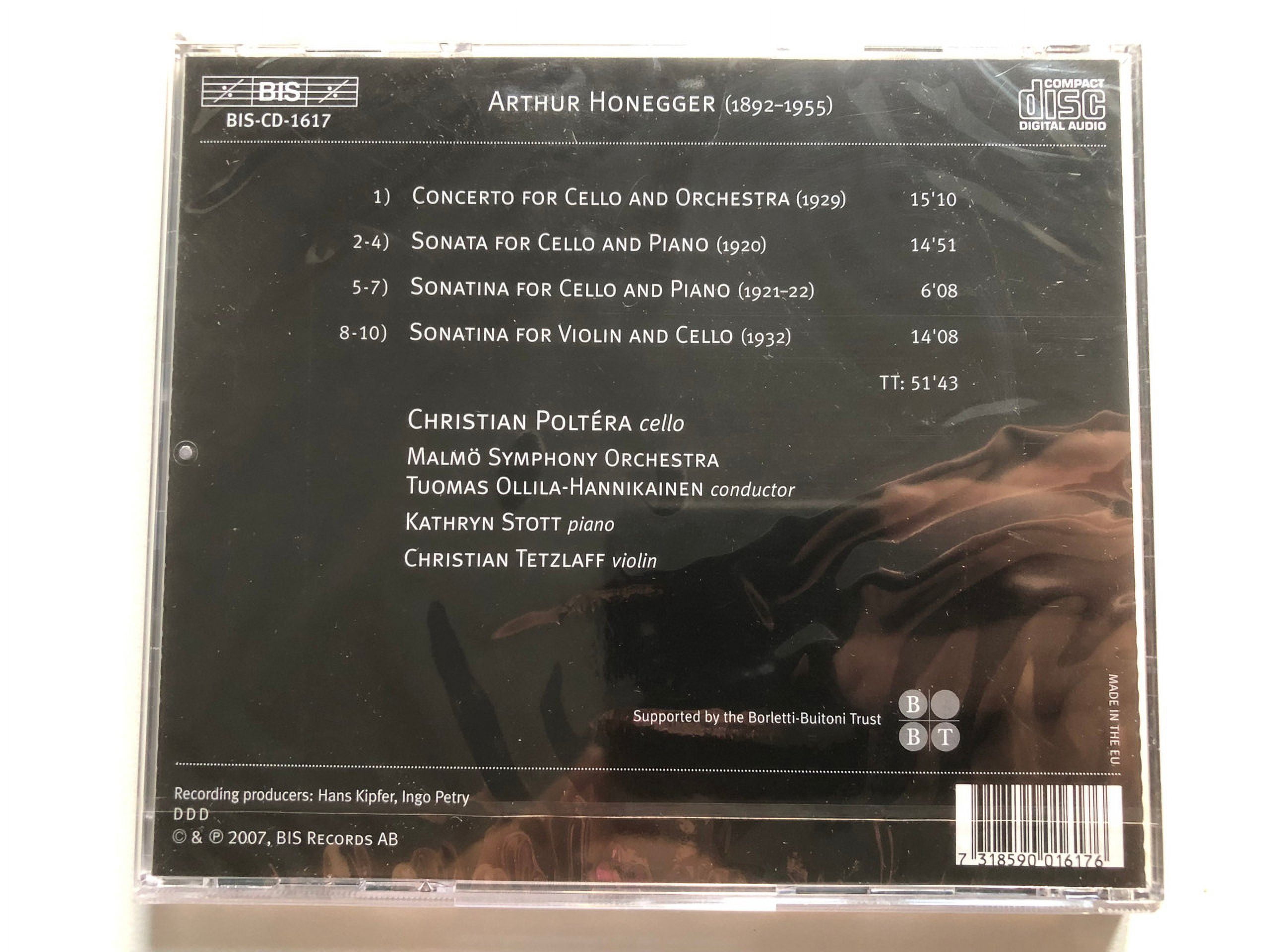 Christian Polt Ra - Concerto for Cello & Orch / Sonata for Cello - Music & Performance - CD