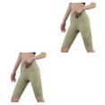 thumbnail image 4 of Pantalones de yoga Sonducket de nailon mujer cintura alta transpirables absorbentes sudor color sólido, 4 of 6