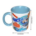 thumbnail image 3 of Finding Nemo Ceramics Coffee Mug, 11 Oz（330ml） Large Ceramic Coffee Cup for Tea & Hot Chocolate, 3 of 4
