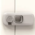 thumbnail image 5 of Rourlinge Safety Cabinet Locks Drawer Latches Anti-Pinch Hand Protection for Home Kitchen Bathroom Furniture proofing Security Device, 5 of 7
