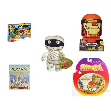 Children's Gift Bundle [5 Piece] -  U Build Sorry  - Bonkazonks Marvel Iron Man Headquarters - Sugarloaf Kelly s Mummy Doll  11