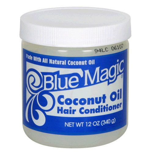 Blue Magic Coconut Oil Hair Conditioner, 12Ounce Jars (Pack of 6