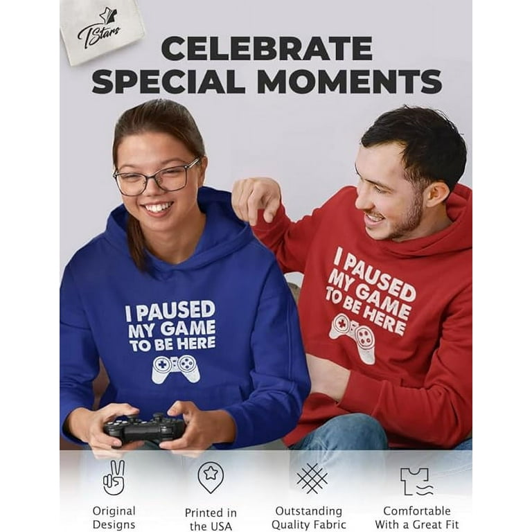 I Paused My Game To Be Here Video Gamer Birthday Gift Shirt