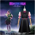 thumbnail image 2 of Ula-disfraz de monstruo fabuloso, traje de Cosplay de alto Draculaura, ropa de Carnaval de Halloween, atuendo de juego de rol, 2 of 4