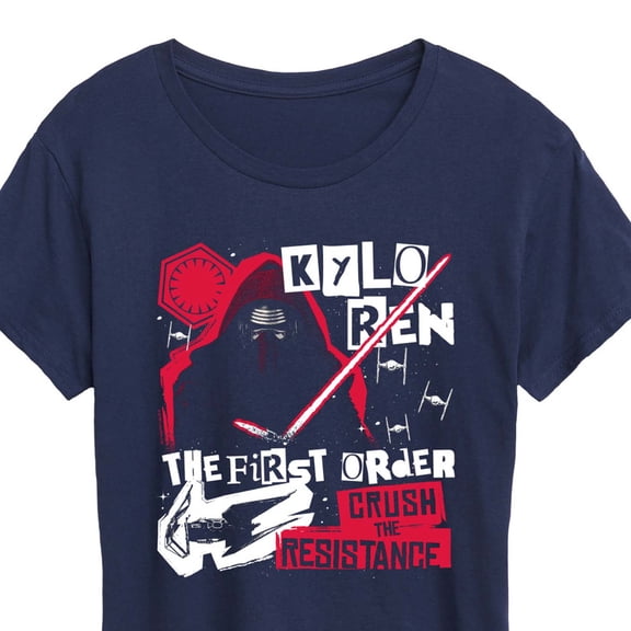 Star Wars - Kylo Ren Zine - Women's Short Sleeve Graphic T-Shirt