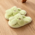 thumbnail image 2 of Fozruso Cozy Animal Themed Indoor Slippers For Kids Girls With Sole Winter Shoes For Kids Soft Warm Lined Home Footwear,Girls Soft Plush Slippers Sizes 2.5 Big Kid(12-13 Years), 2 of 5