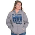 thumbnail image 4 of Earth Day Climate Change Go Green Unisex Fleece Graphic Zip Up Hoodie Brisco Brands 2X, 4 of 5