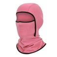 thumbnail image 2 of THDHVS Kids Hat,Hats for KidsFleece Lined Kids Face Mask Windproof Cold Resistant Full Cover Headgear for Cycling Skiing Motorcycle Outdoor Hot Pink Free Size, 2 of 3