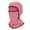 Hot Pink, variant on Black Winter Cycling Face Mask Cold And Windproof Outdoor And Motorcycle Protection Skiing With Fleece Lining Style Comfortable For Sports And Everyday Use