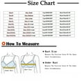 thumbnail image 2 of Ohufall Plus Size Sport Bras for Women Breathable Mesh Full Coverage Soft Bras Light Front-Closing Wireless Gathering Push Up Bralettes, 2 of 8