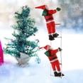 thumbnail image 3 of "Adorno Navideño de Santa Claus Escalando - Decoración Festiva para Ventanas y Árboles de Navidad (25cm)", 3 of 7