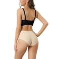 thumbnail image 3 of NOMADIC NOOK Women's Strapless Bras, Breathable Adjustable Straps Push-up Removable Bralette 2 Packs, 3 of 4