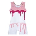 thumbnail image 4 of Miaoju Gymnastics Leotards for Girls Sparkly One-Piece Pro Kids Unitard Biketards with Shorts, 4 of 6