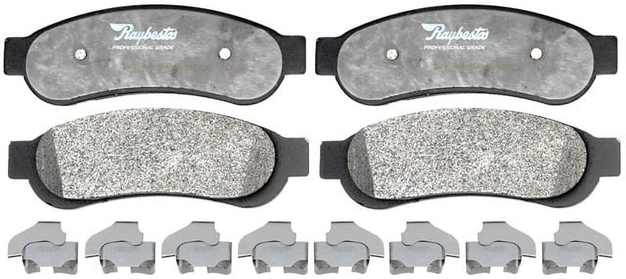 Raybestos PGD1334M Professional Grade Semi-Metallic Disc Brake Pad Set Fits select: 2008-2012 FORD F250, 2008-2012 FORD F350