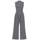thumbnail image 1 of Mono Enterizo PRETTYGARDEN sin Mangas con Cuello Simulado Gris M, 1 of 8