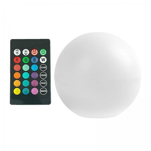4x Luz De Bola Flotante Impermeable Strade Fareast Limited Para Piscina Con Control Remoto 16 Colores