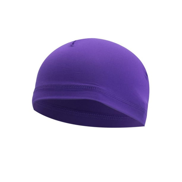 Eigraketly Cooling Skull Caps Tela de malla a prueba de frío Ciclismo Moda Servicio prolongado Protección solar Transpirable Forro de casco a prueba de Ciclismo YM-08 púrpura Eigraketly OD019374-08