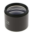 thumbnail image 3 of 0.3X Lente de objetivo auxiliar de óptico para microscopio estereoscópico - Rosca de montaje de 48 mm 278 mm (Negro, Paquete de 1) Baoblaze  Barlow AUX Objective Lens, 3 of 6
