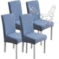 thumbnail image 1 of Waterproof Dining Chair Covers, Chair Covers for Dining Room, Stretch Chair Covers Parsons Chair Slipcover, Removable, Washable for Dining Room Kitchen Chair Protector Cover, 1 of 9