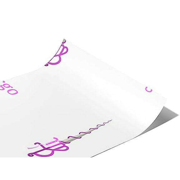 Rwraps Astrology Virgo Swords Gloss Vinyl Film Wrap 59in x 6in Vinyl Vehicle Car Film Sheet Roll