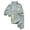 Gray, variant on Huanglei Children Tracksuit Zip Up Athletic Jacket And Jogger Pants 2 Piece Set 12-18 Months