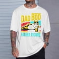 thumbnail image 2 of Its Not A Dad Bod Its A Father Figure Cat Dad Fathers Day TShirt, 2 of 6