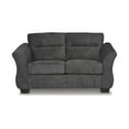 thumbnail image 3 of Ashley Furniture Miravel Gunmetal Loveseat, 3 of 6