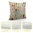 thumbnail image 4 of COMIO  Ice Cream Pillow Covers,Decorative Throw Pillow Chocolate Stick Waffle Cone Strawberry and Caramel Soft Serve Sundae Pillow Cases Cushion Covers for Sofa Couch, 4 of 5