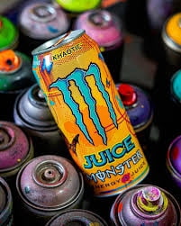 12 PACK Monster Energy Juice Monster Khaotic Tropical Orange Juice + Energy DrinK CANADA IMPORT