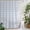 Blue, variant on Blue Checkered Shower Curtain - Water Repellent Fabric Shower Curtains Washable, Farmhouse Stripes Modern Art Decorative Polyester Cloth Bathroom Curtains Modern Bath Decor 36"x72"