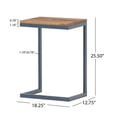 thumbnail image 3 of Table d'Appoint en Bois de Sapin Antique Kora en Plein Air, 3 of 5