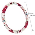 thumbnail image 4 of LOVE 14.5 Inch Printing PVC Leather Car Wheel Cover Auto Accessories Steering Wheel Covers Steering Wheel Cover Car Wheel Cover, 4 of 6